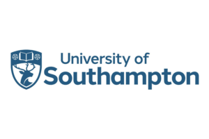 University of Southampton logo with shield crest and blue text reading University of Southampton